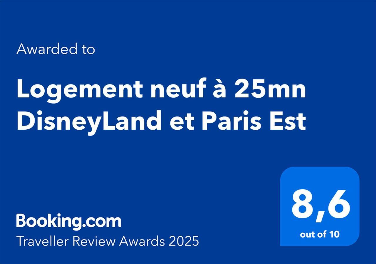 Logement Neuf A 25Mn Disneyland Et Paris Est Thorigny-sur-Marne Eksteriør bilde